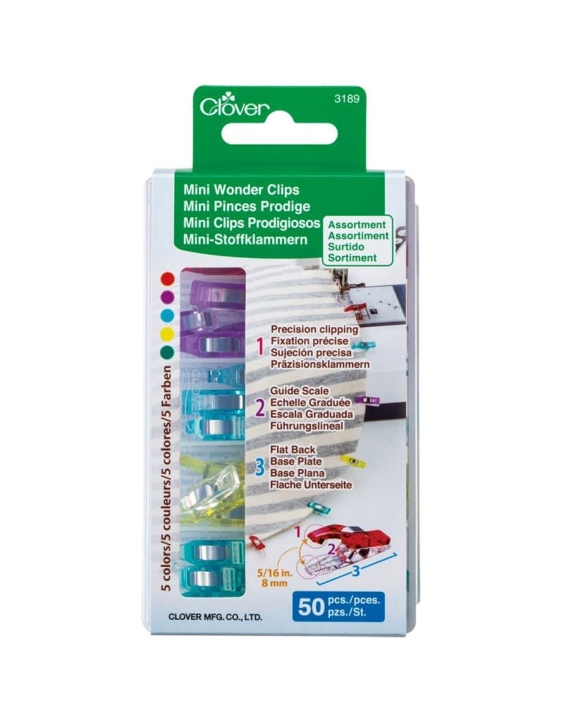Clover Mini Wonder Clips 50 pcs