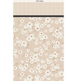 AGF Collection 108 Edition Spring Daisies Ecru - Wide Backing