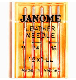Janome Assorted Leather Needle 11, 14, 16