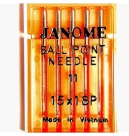 Janome Ball Point Needle 11 15 X 1 SP