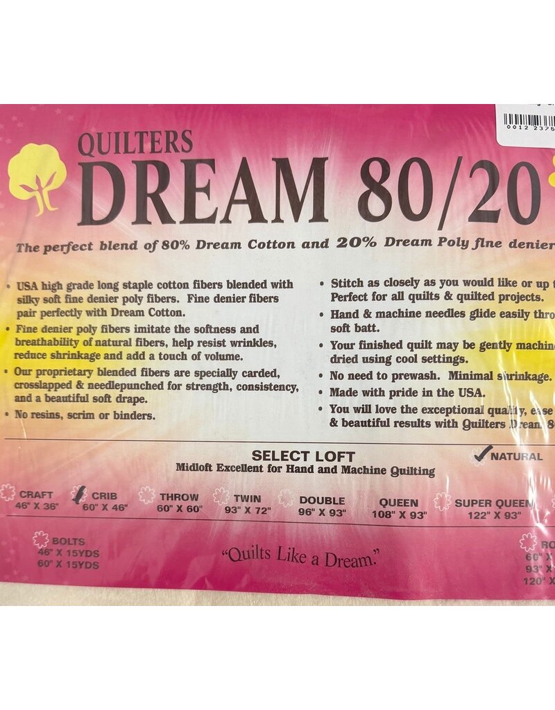 Quilter's Dream -  80/20 Batting - QUEEN