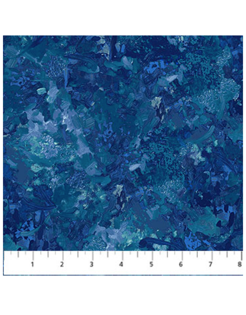 Northcott Chroma Wide Backing - Lapis B9060-46