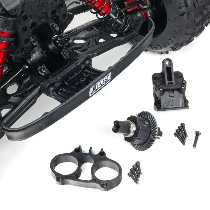 Arrma ARRMA-OUTCAST 4X4 8S BLX  Stunt Truck RTR, RED 1/5