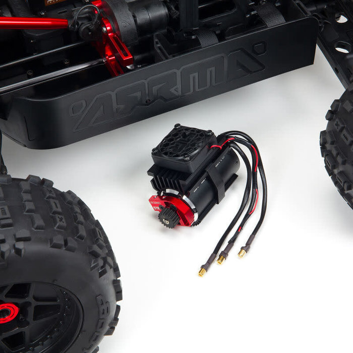 Arrma ARRMA-OUTCAST 4X4 8S BLX  Stunt Truck RTR, RED 1/5