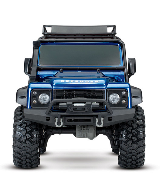 Traxxas TRX-4 1/10 Scale Trail Rock Crawler w/Land Rover Defender Body  w/XL-5 ESC & TQi 2.4GHz Radio (Red) (TRA82056-4RED)