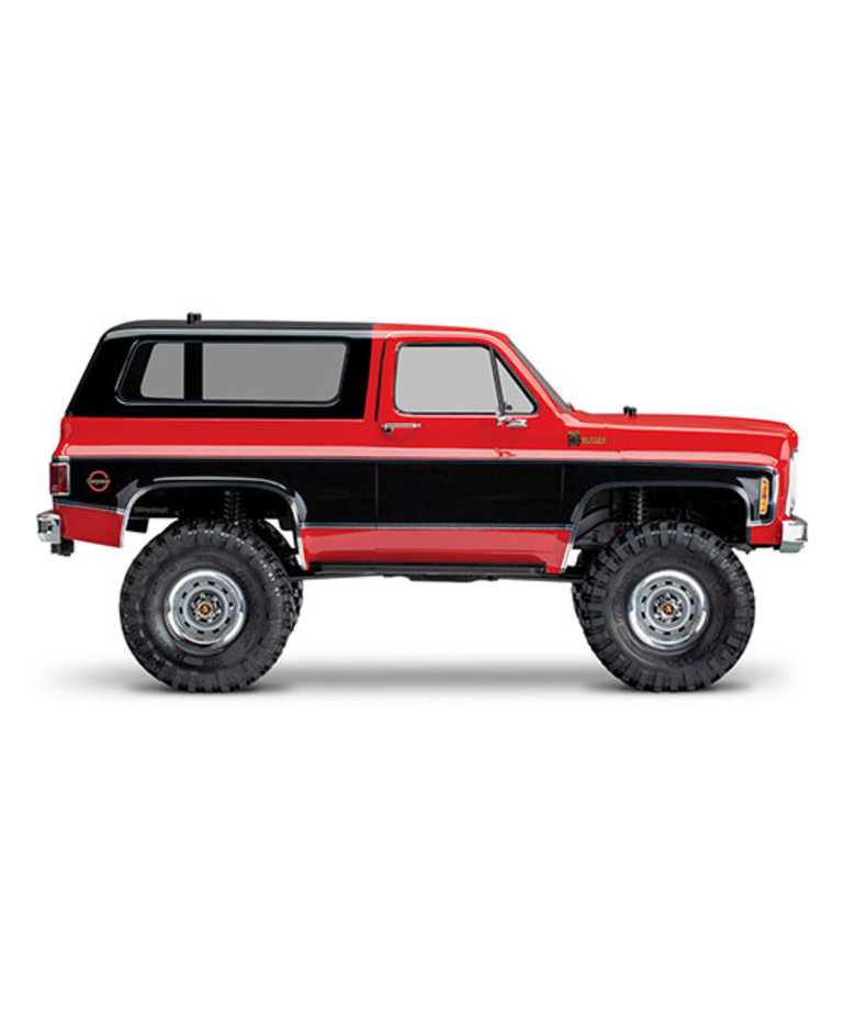 TRAXXAS 82076-4 - TRX-4® Scale and Trail® Crawler with 1979 Chevrolet® Blazer Body: 1/10 Scale 4WD Electric Truck. Ready-to-Drive® with TQi™ Traxxas Link™ Enabled 2.4GHz Radio System, XL-5 HV ESC (fwd/rev), and Titan® 550 motor.