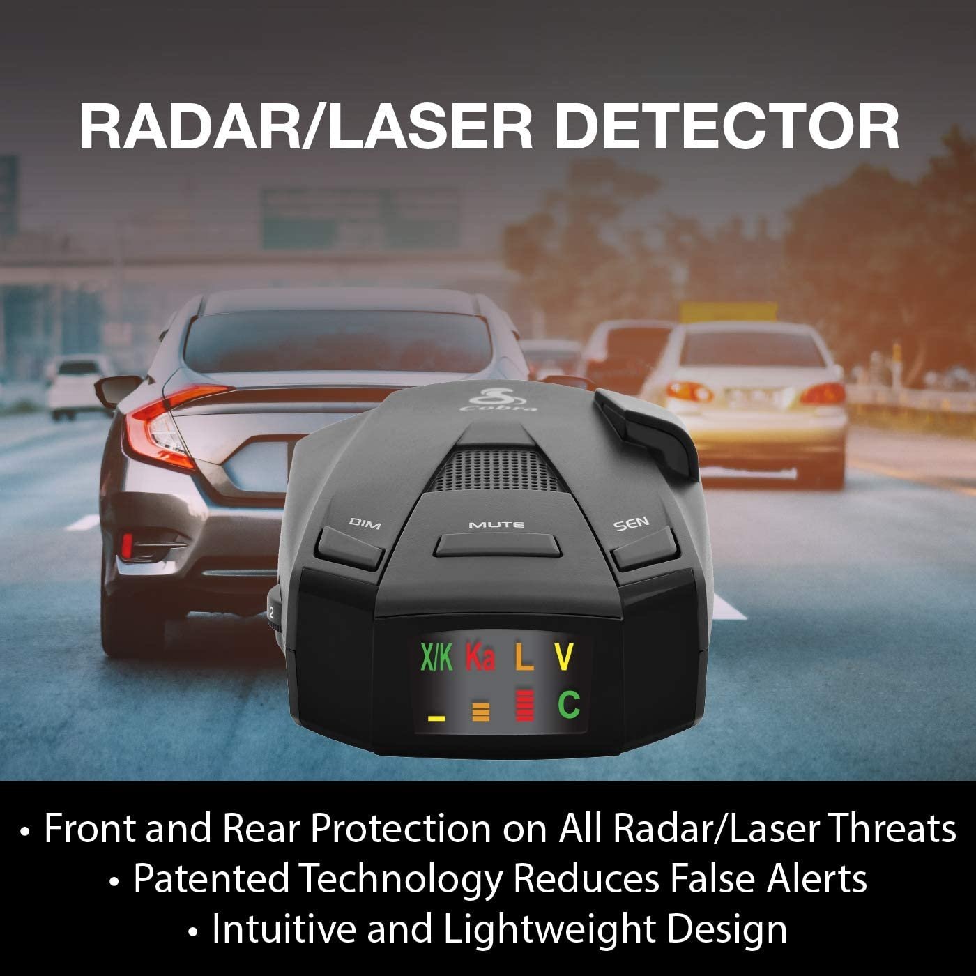 Cobra RAD 250 Radar and Laser Detector