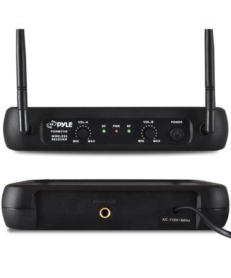 PYLE VHF FIXED-FREQUENCY WIRELESS MICROPHONE SYSTEM