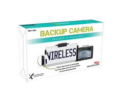 WHIWBU1000 - Whistler - Digital Wireless Backup Camera Kit with Monitor, Camera, and Solar Panels