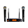 DUAL-TRANSMITTER DIGITAL WIRELESS MICROPHONE SYSTEM