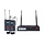 NDYU2100LTOAB - UHF DUAL 100-CHANNEL WIRELESS LAVALIER HANDHELD MICROPHONE SYSTEM