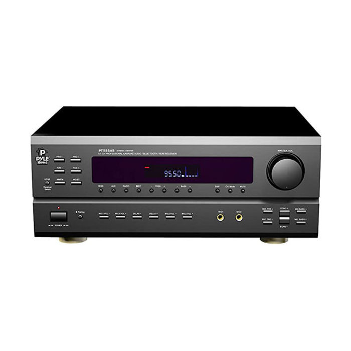 PYLE 5.1CH RECIVR W HDMI/BLTH/KARAOKE