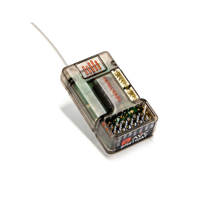 SPEKTRUM SPMSR6110AT -	SR6110AT 6ch AVC/Tele Surf RX