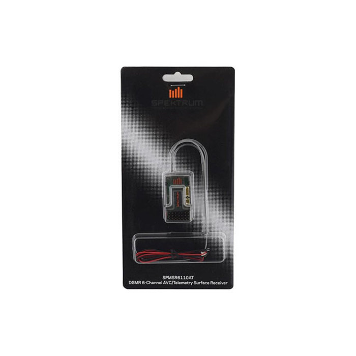 SPEKTRUM SPMSR6110AT -	SR6110AT 6ch AVC/Tele Surf RX