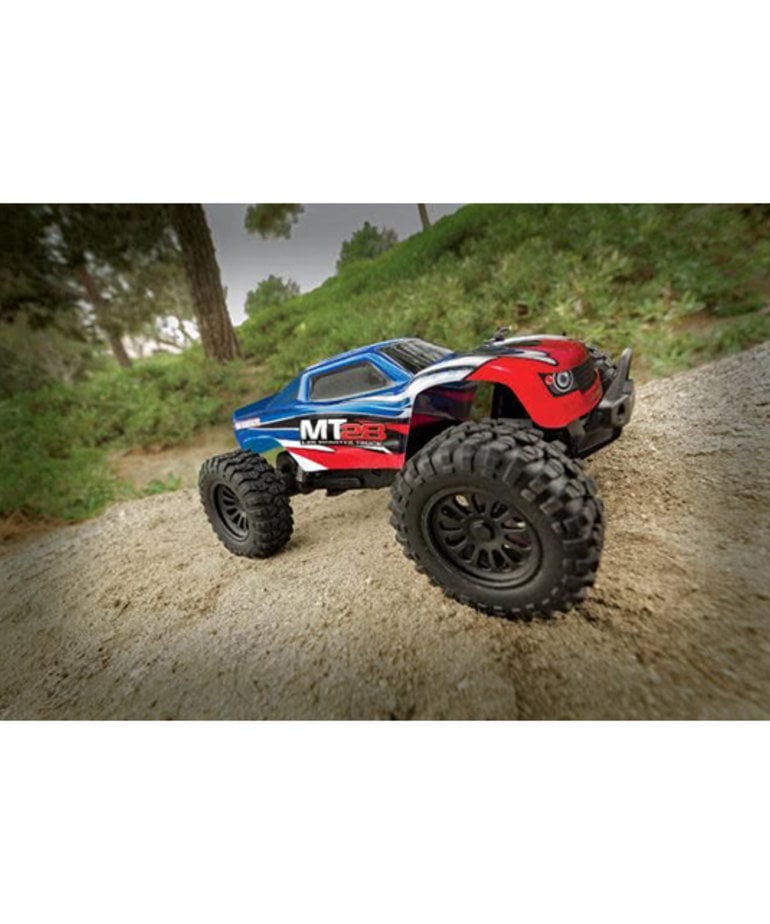TEAM ASSOCIATED 1/28 2WD MT28 MONSTER TRUCK BRUSHED RTR