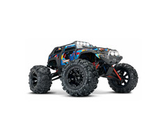 Traxxas 72054-5 - Summit: 1/16 Scale 4WD Electric Extreme Terrain Monster Truck. Ready-To-Race® with TQ™ 2.4 GHz radio system, Titan 12T motor, XL-2.5 ESC (fwd/rev). Includes: 6-Cell NiMH 1200mAh Traxxas® battery and AC charger