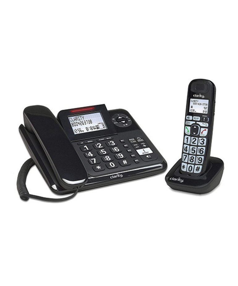 AMPLIFIED CORDED/CORDLESS PHONE SYSTEM WITH DIGITAL ANSWERING SYSTEM The Shack