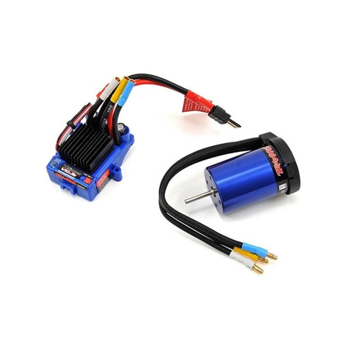 Traxxas 3350R - Velineon® VXL-3s Brushless Power System, waterproof (includes VXL-3s waterproof ESC, Velineon 3500 motor, and speed control mounting plate (part #3725R))