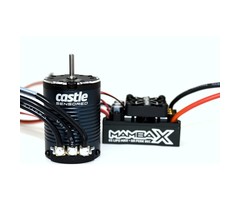 CASTLE CREATIONS MAMBA X WATERPROOF SENSORED BRUSHLESS COMBO W/1900KV SLATE