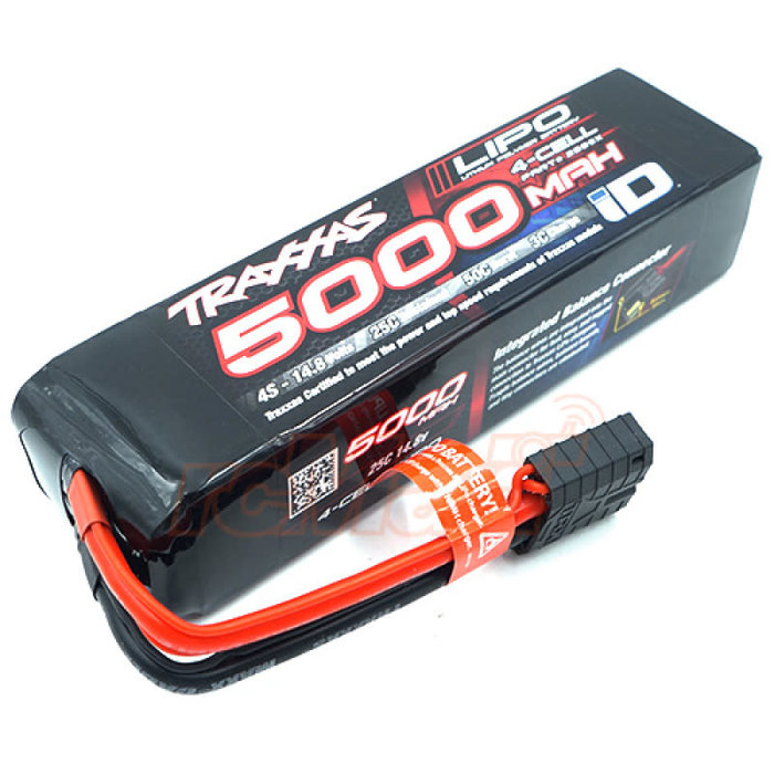 Traxxas 2889X - 5000mAh 14.8v 4-Cell 25C LiPo Battery