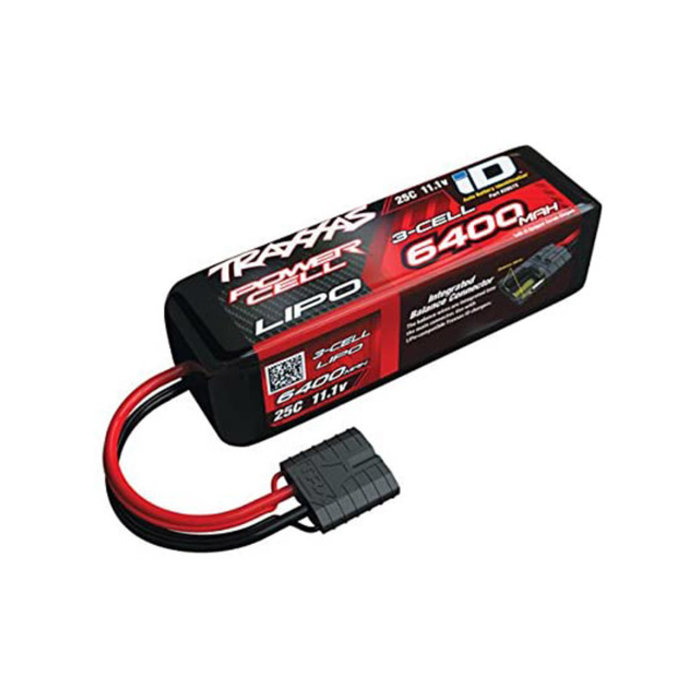 Traxxas 2857X - 6400mAh 11.1v 3-Cell 25C LiPo Battery