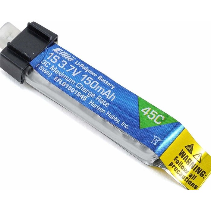 E-flite EFLB1501S45 - 150mAh 1S 3.7V 45C LiPo Battery