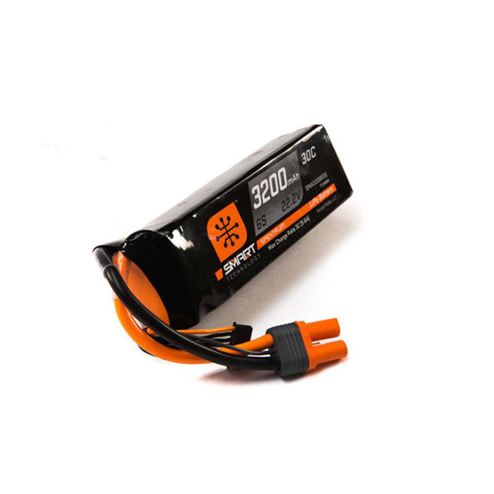 SPEKTRUM SPMX32006S30 - 3200mAh 6S 22.2V Smart LiPo 30C; IC5