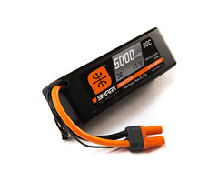 SPEKTRUM SPMX50003S30H5 - 5000mAh 3S 11.1V Smart LiPo 30C Hardcase; IC5