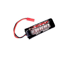 Hexfly 7.2V 3800mAh Ni-MH Battery: Banana 4.0 Connector