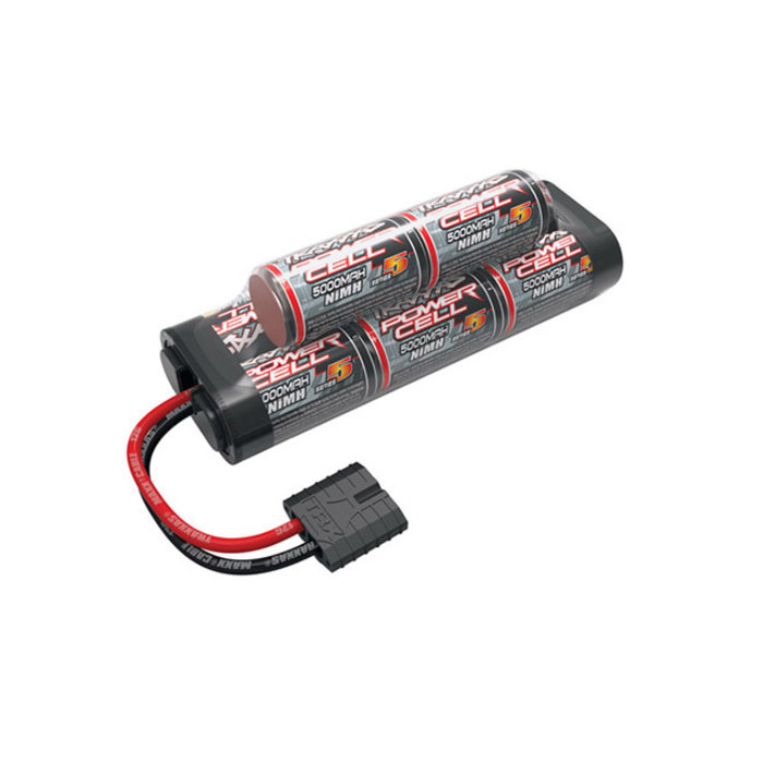 Traxxas 2963X - 5000mAh 9.6V 8-Cell hump NiMH Battery, Series 5 Power Cell iD®