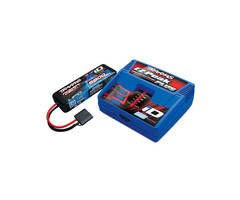 Traxxas 2992 - 2s LiPo Completer w/ EZ-Peak Charger (includes #2970 iD® charger (1), #2843X 5800mAh 7.4V 2-cell 25C LiPo iD® battery (1))