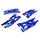 BILLET MACHINED LOWER SUSPENSION ARMS (4) FOR TRAXXAS X-MAXX 4X4 C27195BLUE