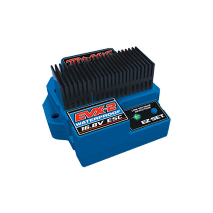 Traxxas 3019R - EVX-2 Electronic Speed Control (land version, low-voltage detection, fwd/rev)