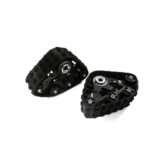 INTEGY C28590BLACK - T3 Snowmobile & Sandmobile Rear Kit for 1/10 Stampede, Rustler, Slash & Bandit, Black