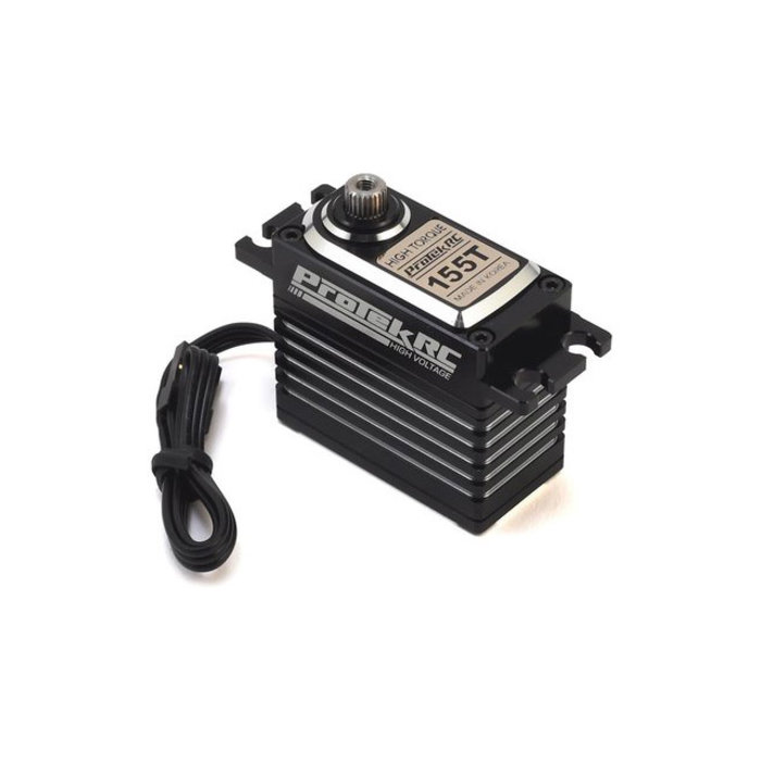 PTK155T - 155T Digital High Torque Metal Gear Servo, High Voltage, Metal Case