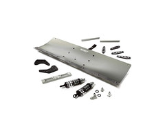 INTEGY C28556GREY - Alloy Machined 400mm Snowplow Kit for Traxxas TRX-4