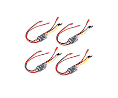ESC-5A/2-3S - FPVDrone Bidirectional 5A ESC Brushed Speed Controller Dual Way ESC 2S-3S Lipo for RC Model Boat/Tank 130 180 Brushed Motor Spare Parts