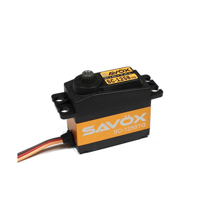 SAVSC1258TG - STANDARD SIZE CORELESS DIGITAL SERVO 0.08SEC / 166OZ @ 6V