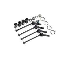 Traxxas 8950X - Driveshafts, steel constant-velocity (assembled), front or rear (4) (#8654, 8654G, or 8654R and #7758, 7758G, or 7758R required for a complete set)