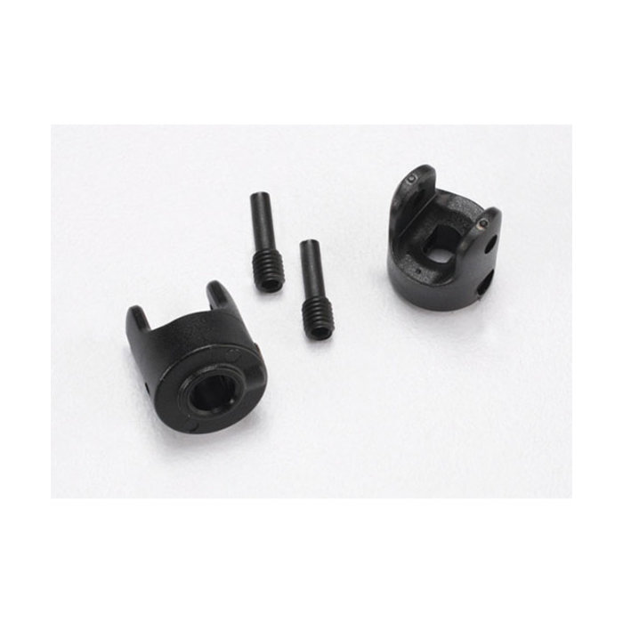 Traxxas 7057 - Yokes, differential and transmission (2)/ 3x10mm screw pin (2)
