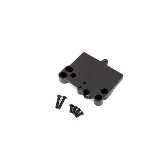 Traxxas 3725R - Mounting plate, electronic speed control (for installation of XL-5/VXL into Bandit® or Rustler®)
