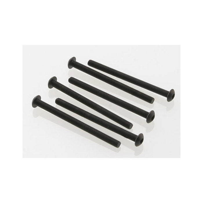 Traxxas 2592 - Screws, 3x40mm button-head machine (hex drive) (6)