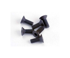 Traxxas 2550 - Screws, 3x8mm countersunk machine (6) (hex drive)