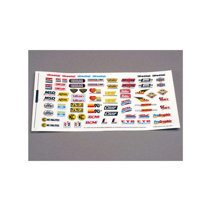 Traxxas 2514 - Decal sheet, racing sponsors
