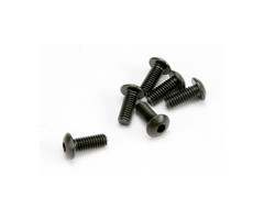 Traxxas 3936 - Screws, 4x10mm button-head machine (hex drive) (6)