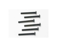Traxxas 2581 - Screws, 3x25mm button-head machine (hex drive) (6)