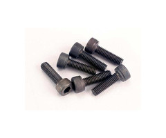 Traxxas 2587 - Screws, 3x10mm cap-head machine (6) (no washer)