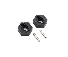 Traxxas 4954 -WHEEL HUBS HEX (2)/ axle pins (2.5x12mm) (2)
