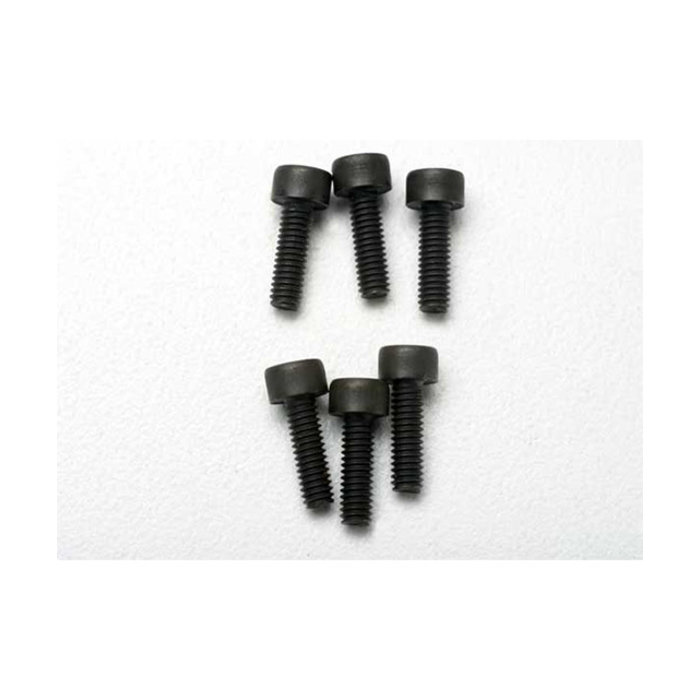 Traxxas 3965 - Screws, 2.5x8mm cap-head machine (6)