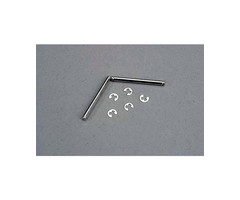 Traxxas 3740 - SUSPENSION PINS 2.5 X 31.5MM (king pins) w/ e-clips (2) (strengthens caster blocks)